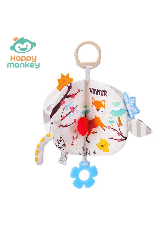 Tail Cloth Book Three-dimensional Tearable Baby Early Education Cognitive Educational Toy Manufacturer - Image 3