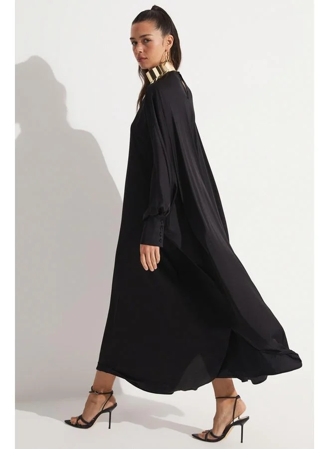 JUNE Balloon Sleeve Dress