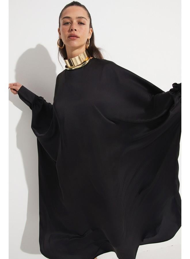 جون فستان بأكمام بالون - Image 2