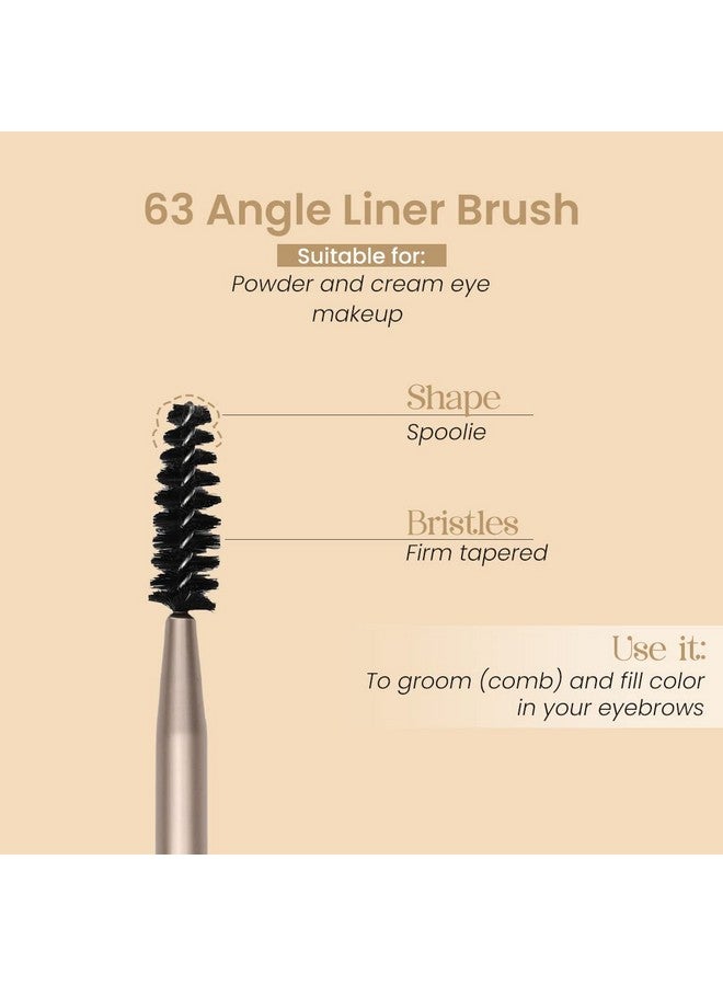 Milagro Beauty 2-In-1 Spoolie Brush 63, Dual-Ended Eyebrow & Eyelash Grooming Brush For Eye Brow Powders, Waxes & Gels, Highlighting Brows | Ideal For Defining Eye Makeup - Image 4