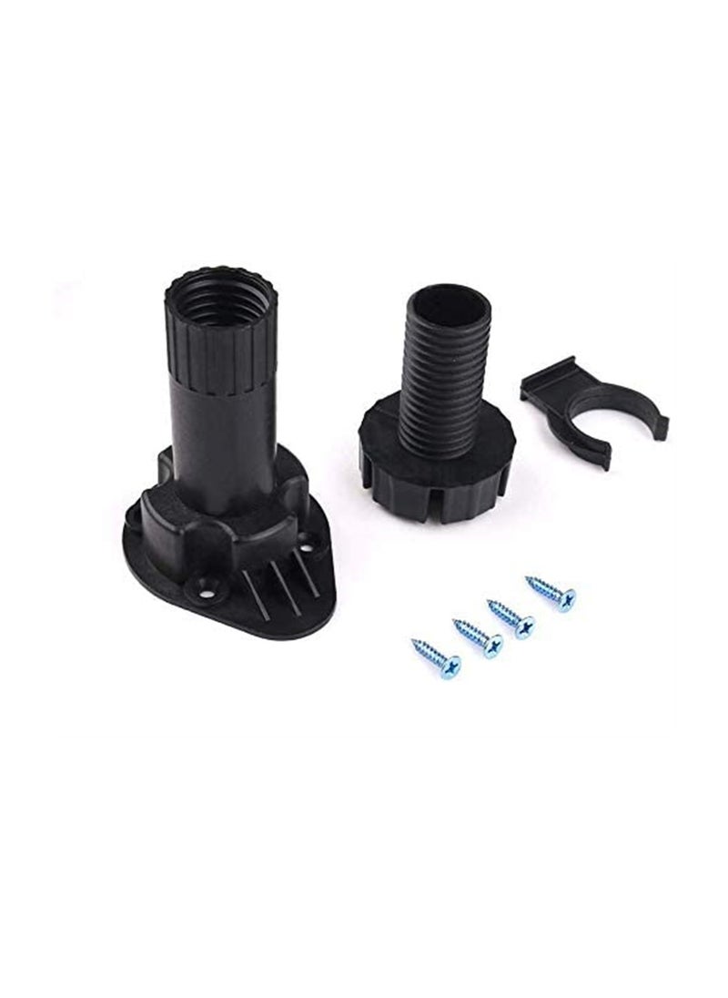 SYOSI 4 Pack Adjustable Furniture Leg Foot | Cabinet Leveler Legs | Height Cabinet Leveling for Kitchen Bathroom Chairs Adjusts from 100mm to 120mm  - Image 4