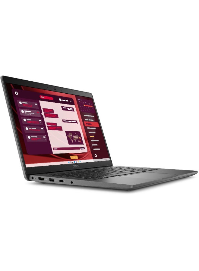 ديل لاب توب Latitude 3450 بشاشة 14 بوصة فل إتش دي (1920X1080) ، معالج Intel Core Ultra 5-135U / 8GB RAM DDR5 / 512GB SSD / Intel Graphics / DOS (بدون ويندوز) - Image 2