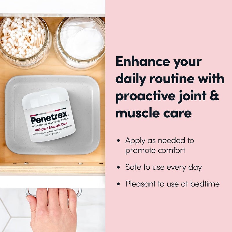 Joint & Muscle Therapy – Soothing Comfort for Back, Neck, Hands, Feet – Premium Whole Body Rub with Arnica, Vitamin B6 MSM & Boswellia – Non-Greasy 2oz Cream - Image 5