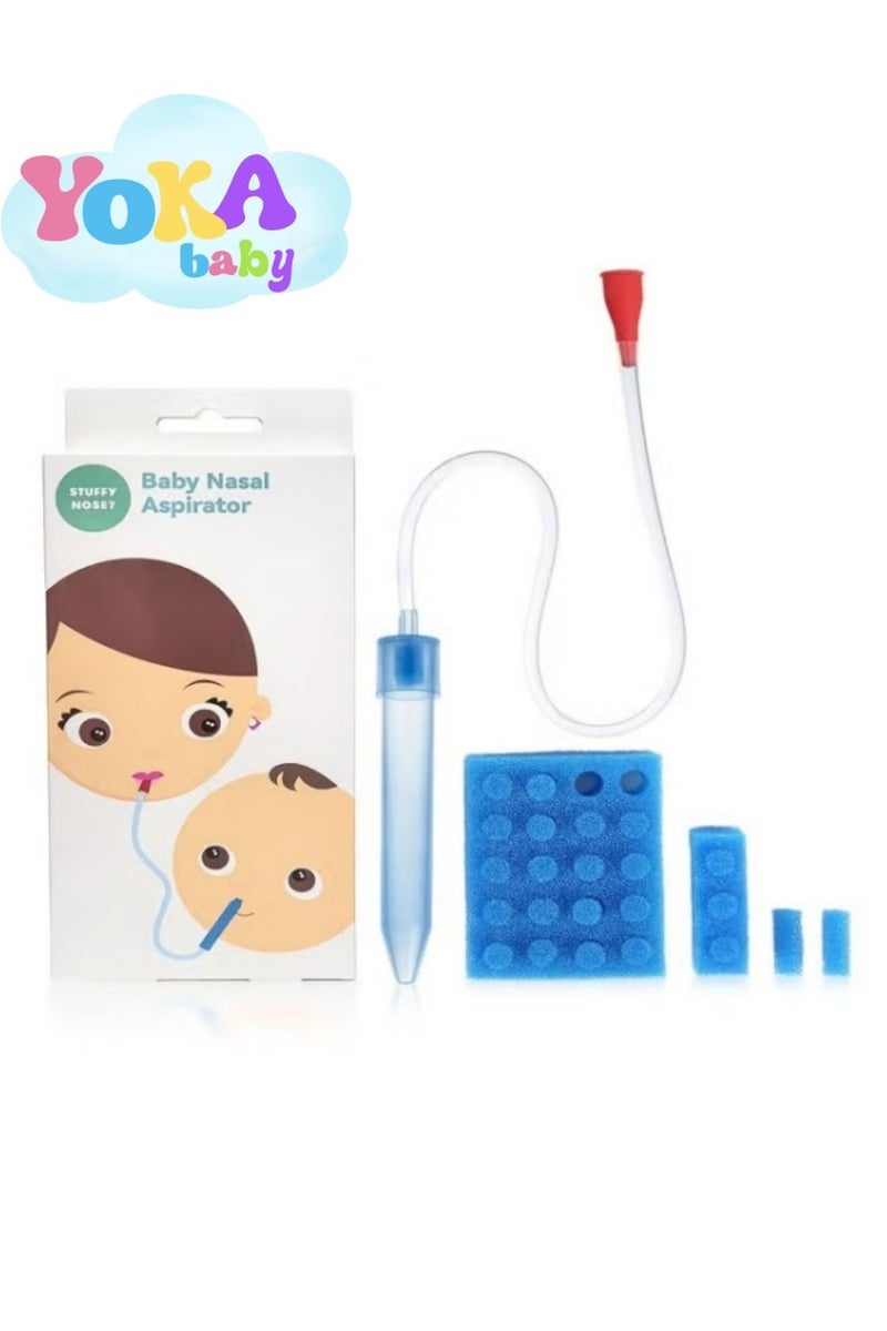 يوكا شفاط أنف للأطفال مع فلاتر صحية – شفط أنف آمن ولطيف للمواليد والرضع - Image 1