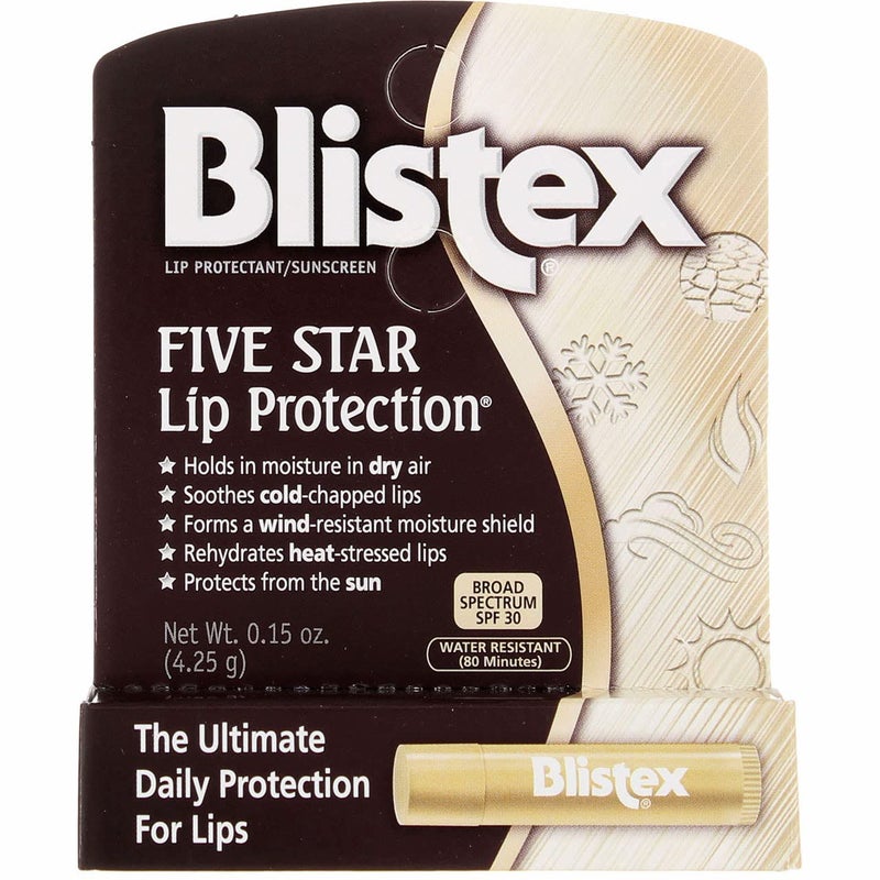 Blistex Five Star Lip Protection SPF 30 015 oz Pack of 12