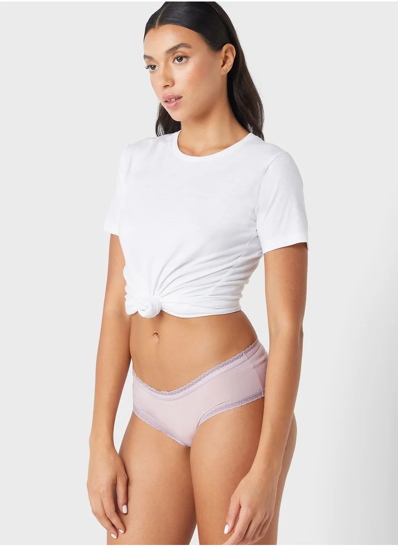 CALVIN KLEIN Lace Detail Bikini Bottom
