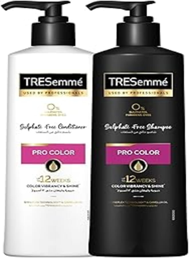 TRESemmé مجموعة TRESemmé Pro Color الخالية من الكبريتات (شامبو + بلسم 250 مل)