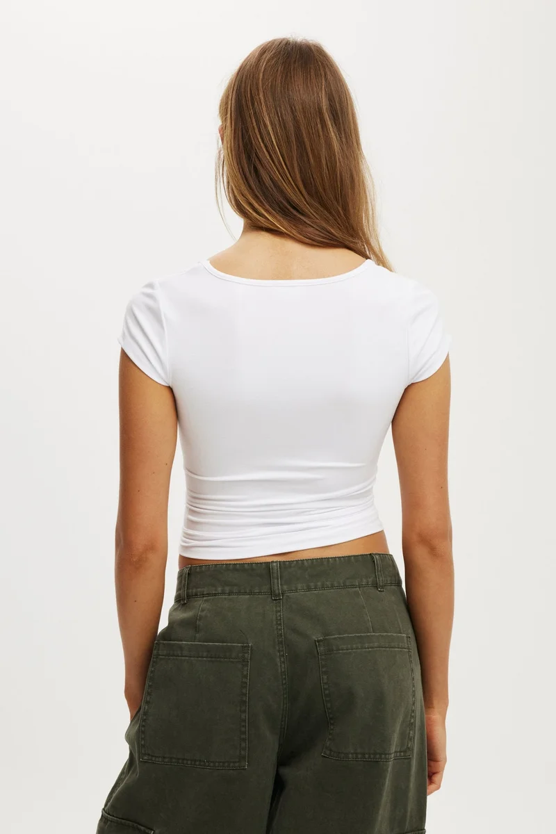 Cotton On  Hold Me Short Sleeve for Women | Best Price UAE
