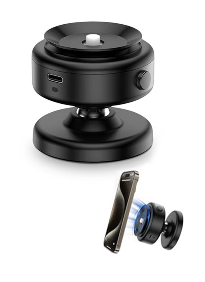 Generic - Wireless charge 360°rotatable vacum car holder For iPhone Samsung Xiaomi magnetic car mount vacuum phone holder - Image 1