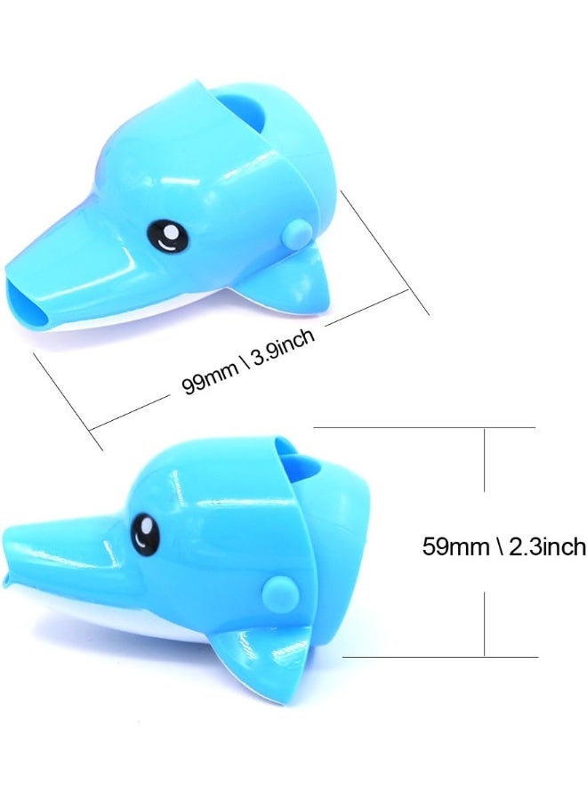 Rustark 3Pcs Cartoon Faucet Extender Sink Handle Extender for Toddler, Baby, Children Safe and Fun Hand-Washing Solution - Image 4