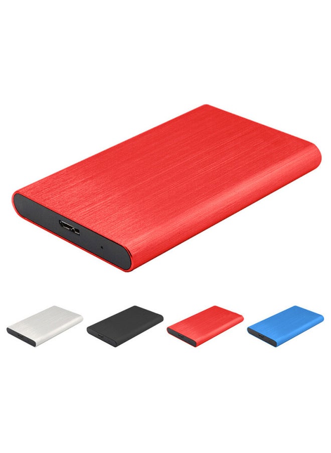 Upgrade 12TB 10TB 8TB 6TB 4TB Mobile Hard Disk 2.5 Inch Interface External Mobile Hard Disk-Capacity:1TB-Interface:Red High Quality