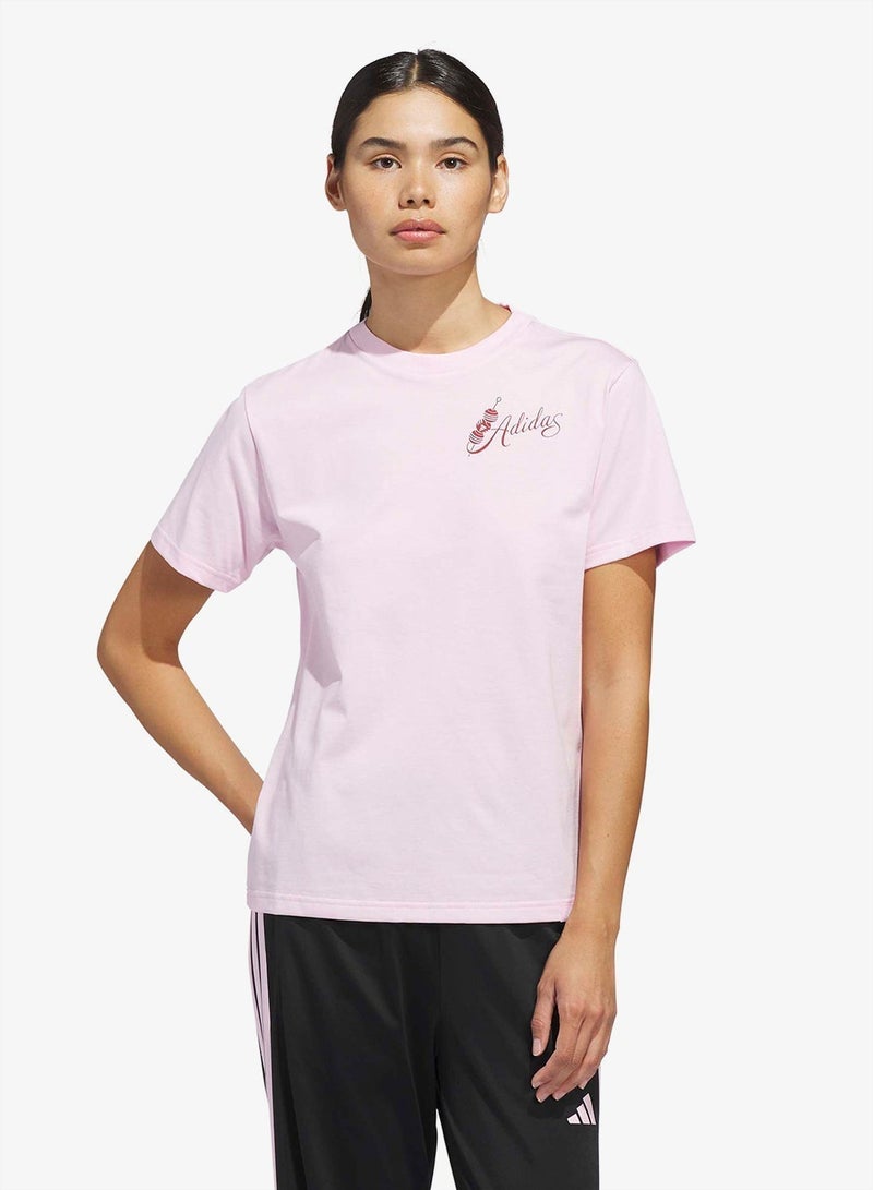 Adidas Mind Body & Spirit Graphic T-Shirt - Image 1