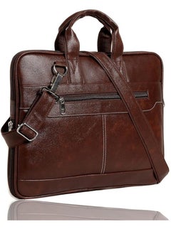 Bagneeds Men's Synthetic Leather Briefcase Best Laptop Messenger Bag Satchel for Men  - Image 3