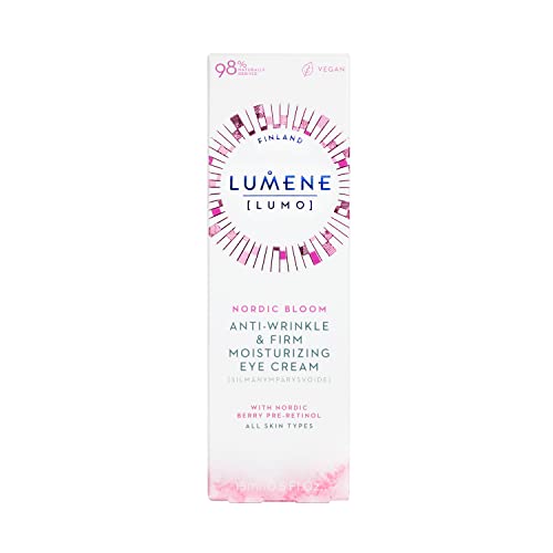 Lumene Nordic Bloom Lumo AntiWrinkle Firm Moisturizing Eye Cream 05 Floz - Image 3