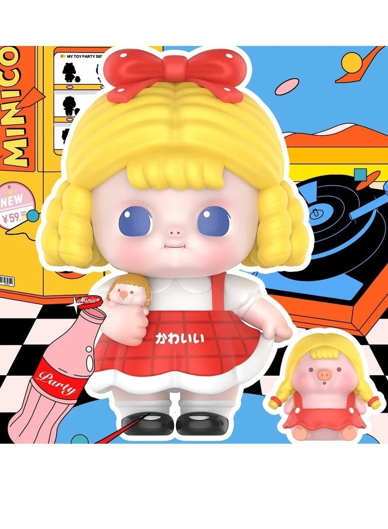 general MINICO minico My Toy Party Series Blind Box POPMART POP MART Doll Ornament (Single Box) - Image 2