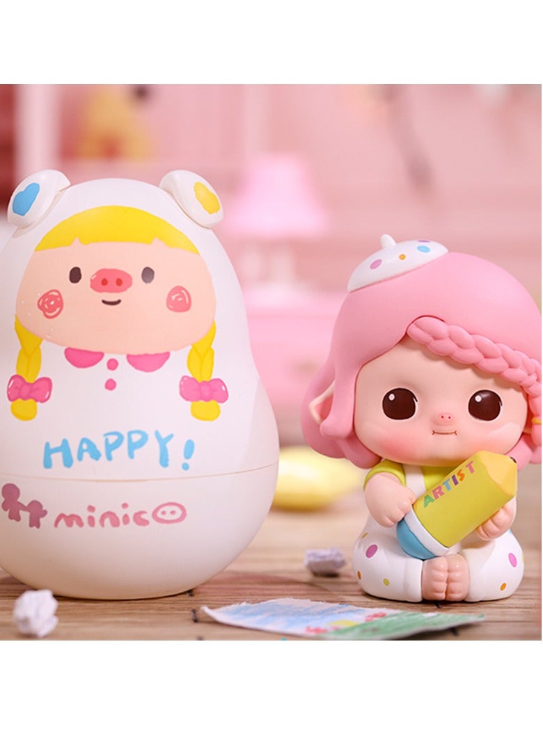 general MINICO minico My Toy Party Series Blind Box POPMART POP MART Doll Ornament (Single Box) - Image 3