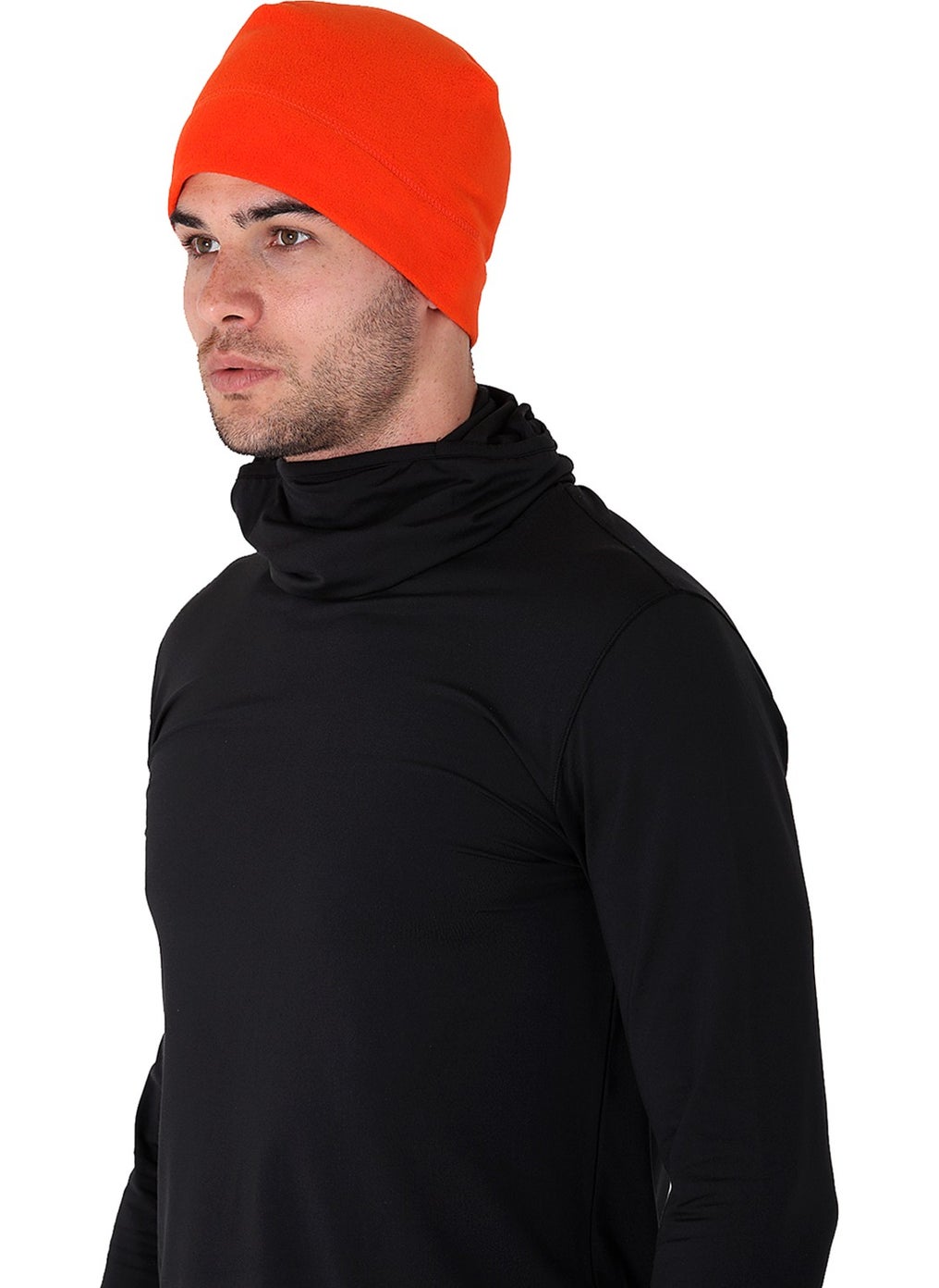 Thermoform Fleece Beret HZT19006-Orange 