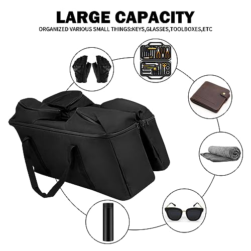 HDBUBALUS Saddlebag Liners Travel-Pak Hard Saddlebags Liner Fit for Harley Touring Road King Electra Street Glide Standard Ultra 1993-2024 - Image 4