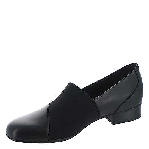 Clarks Black's Juliet Gem Loafer, Black Leather, 9.5 Medium US - Image 4