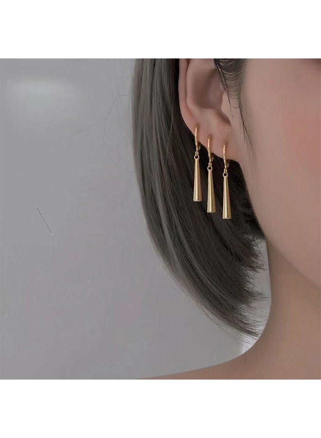 جمورو أقراط زورو قطعة واحدة، أقراط أنيمي ذهبية أقراط تنكرية (أذن مثقوبة) - Image 4