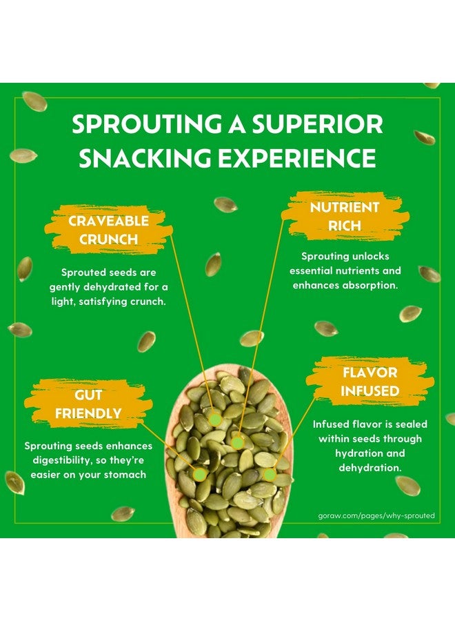 Go Raw Organic Sprouted Pumpkin & Sunflower Seeds, 10 oz, Sea Salted, Keto, Kosher, Superfood - Image 3