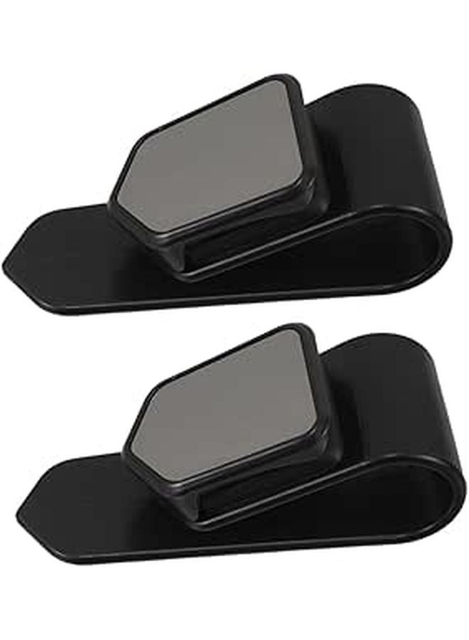 2Pcs Car Sunglasses Holder Clip Visor Organizer for Glasses Storage and Cards - Image 1