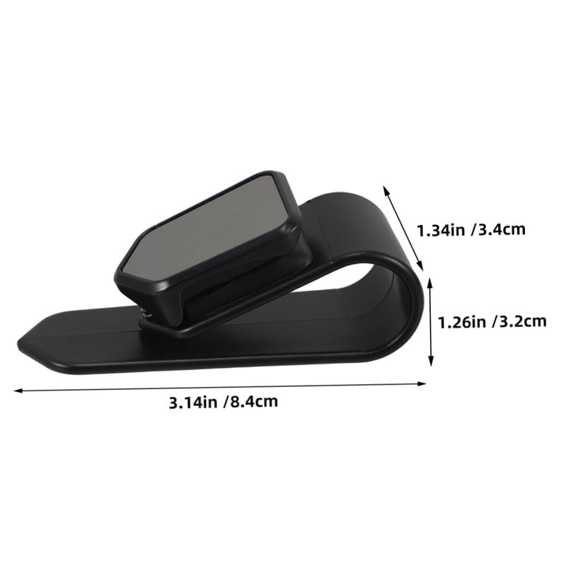 2Pcs Car Sunglasses Holder Clip Visor Organizer for Glasses Storage and Cards - Image 3