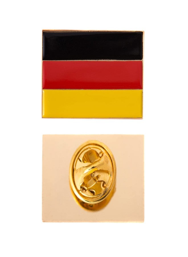 Desert Cactus Germany Metal Lapel Pin Enamel Finish (Rectangle Pin) - Image 1