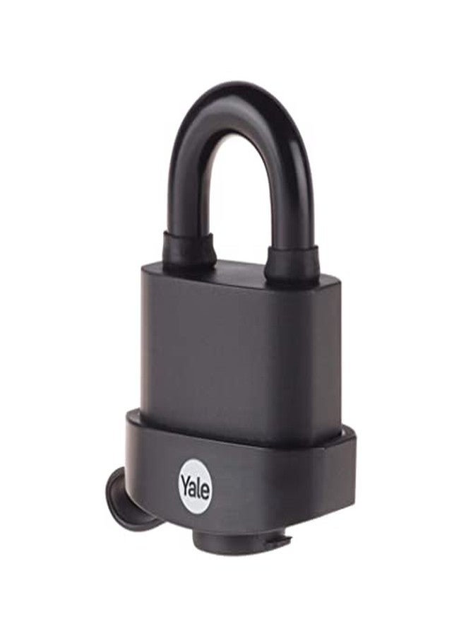 Yale 2-1/16" Wide high Security Weatherproof Laminated Padlock with 5/16" Shackle and 3 keyed Alike Keys for Outdoor gate, Fence, and Storage (3 Pack) - Image 5