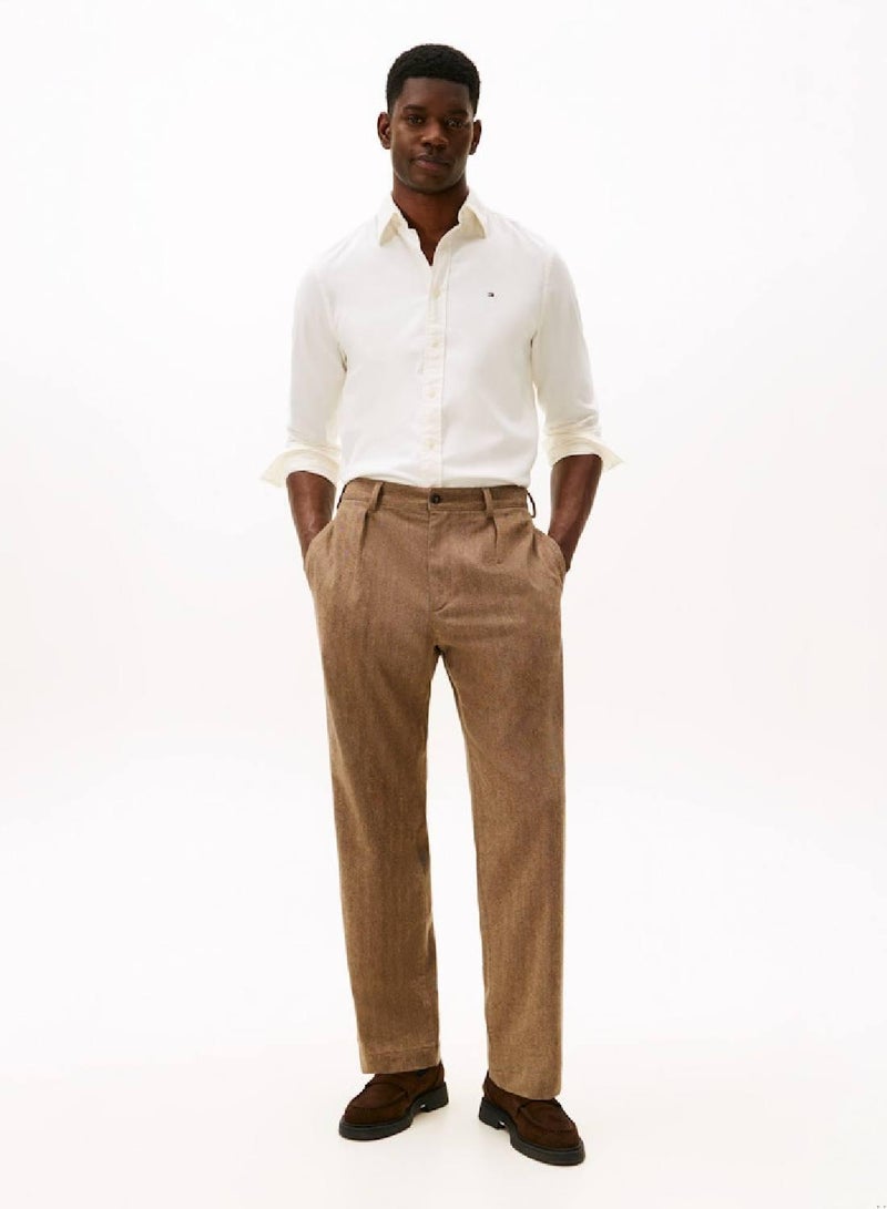 TOMMY HILFIGER TH Flex Regular Fit Flannel Shirt - Image 3