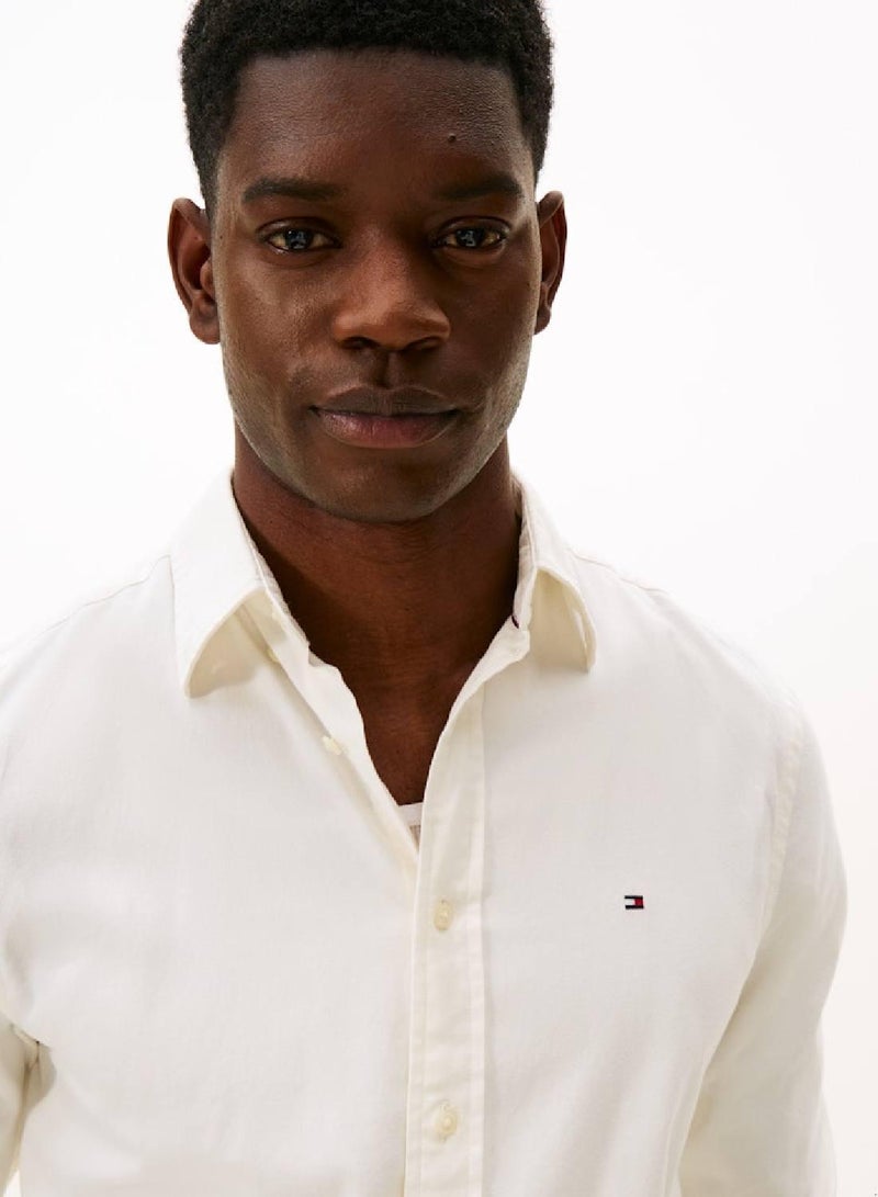 TOMMY HILFIGER TH Flex Regular Fit Flannel Shirt - Image 5