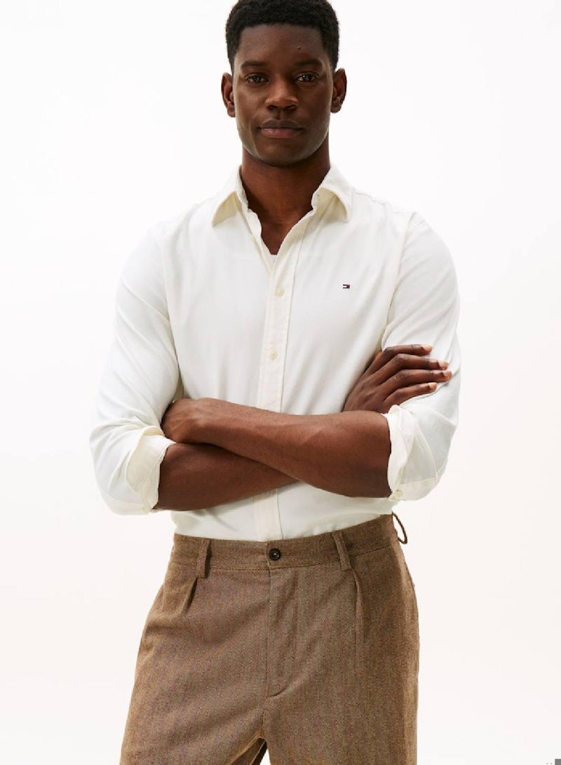 TOMMY HILFIGER TH Flex Regular Fit Flannel Shirt - Image 1