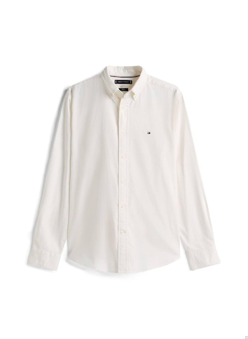 TOMMY HILFIGER TH Flex Regular Fit Flannel Shirt - Image 4