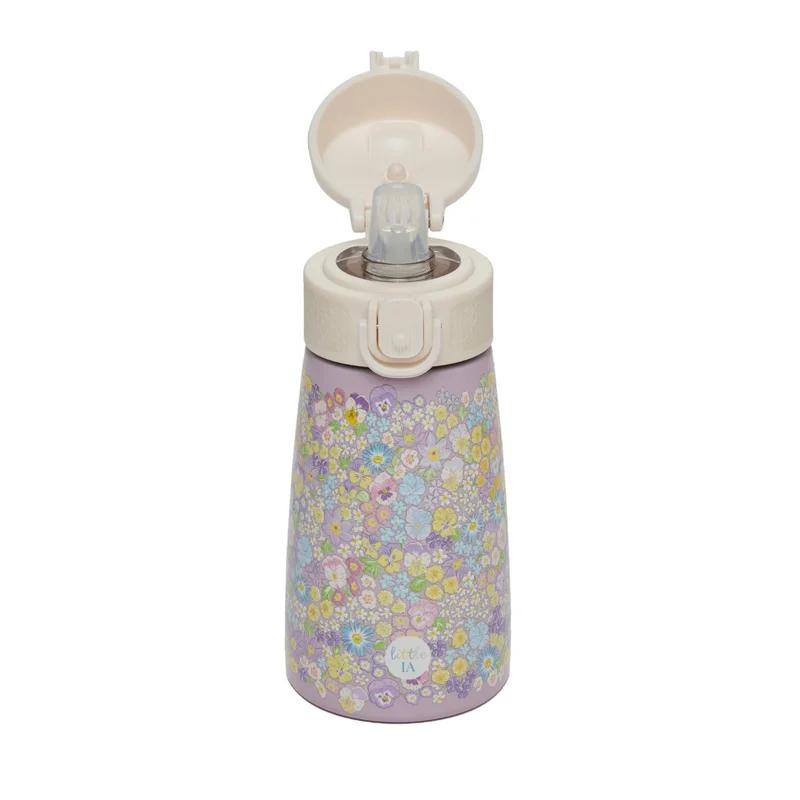 ليتل اي ايه Floral Stainless Steel Water Bottle