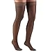 Truform Sheer Compression Stockings 3040 mmHg Womens Thigh High Length 30 Denier Taupe Medium - Image 1