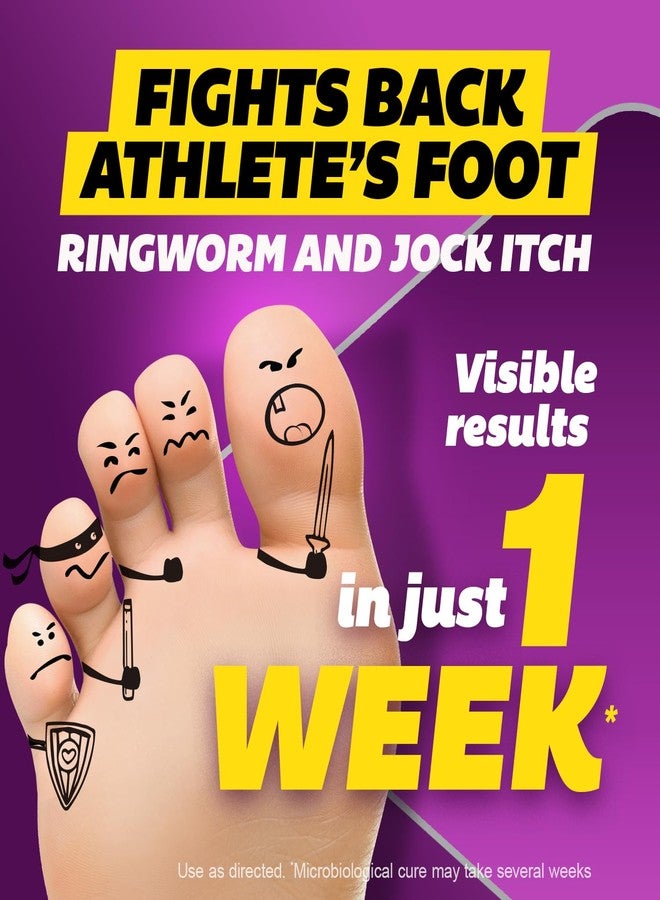 Silka Antifungal Cream, Clinical Anti-Fungus Foot Treatment, Results in 1 Week, Maximum Strength Athlete’s Foot Treatment, Jock Itch, Ringworm Treatment for Humans, Terbinafine Cream, 1oz- 2 Pack - Image 2