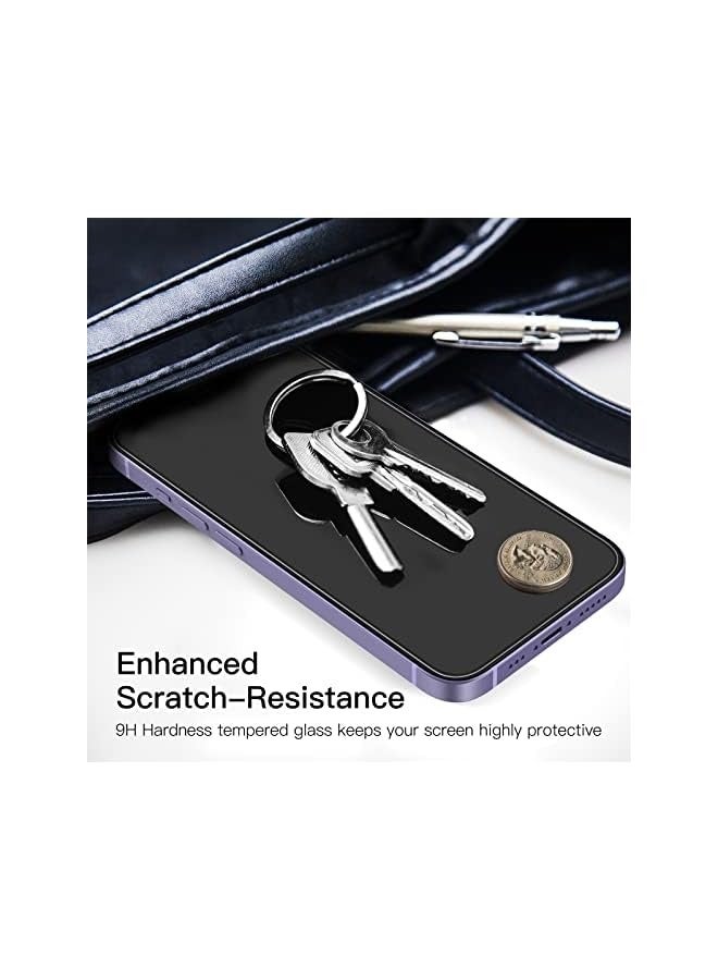 جي تيك واقي شاشة JETech لهاتف iPhone 14 Plواقي شاشة JETech لهاتف iPhone 14 Plus مقاس 6.7 بوصة، طبقة من الزجاج المقوى، 3 عبواتus مقاس 6.7 بوصة، طبقة من الزجاج المقوى، 3 عبوات - Image 4