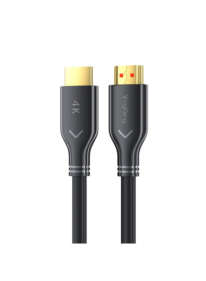 فيج جيج كابل VEGGIEG 4K HDMI 2.0 UHD - 18 جيجابت في الثانية، 4K@60Hz، HDR، ARC، 3D، HDCP 2.2، CEC 5 مترًا - Image 1