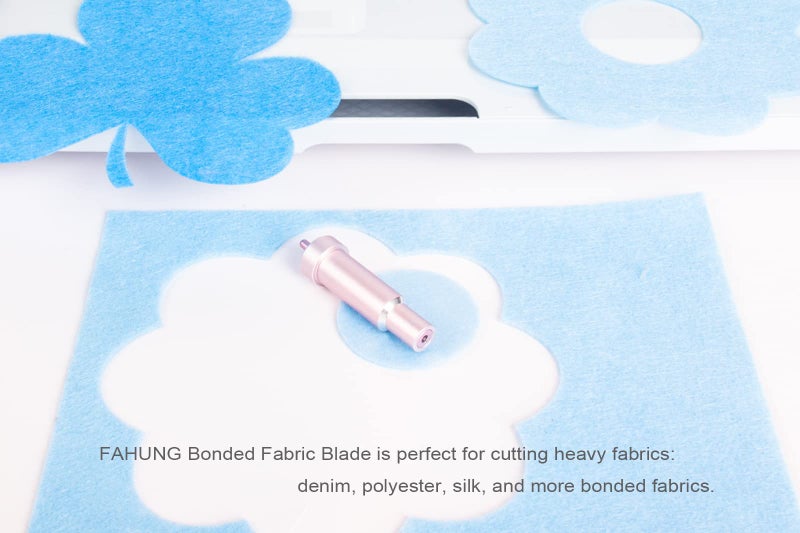 FAHUNG Bonded-Fabric Blade for Maker 3/Maker/Explore 3/Venture/Explore Air 2/Air/One, FAHUNG Fabric Blade and Housing for Cutting Heavy Fabrics Like Denim, Polyester, Silk, and More Bonded Fabrics - Image 3