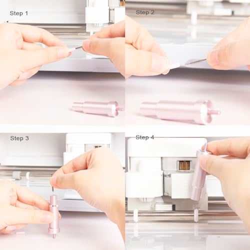 FAHUNG Bonded-Fabric Blade for Maker 3/Maker/Explore 3/Venture/Explore Air 2/Air/One, FAHUNG Fabric Blade and Housing for Cutting Heavy Fabrics Like Denim, Polyester, Silk, and More Bonded Fabrics - Image 5