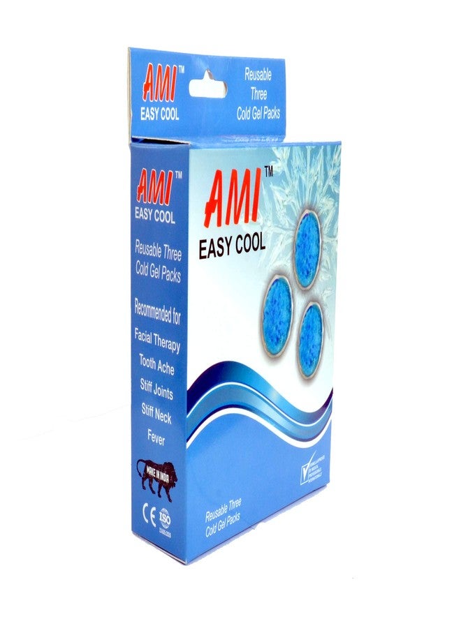 AMI Easy Reusable Cold Hot Gel Packs CE ISO Certified 3 Nos - Image 2