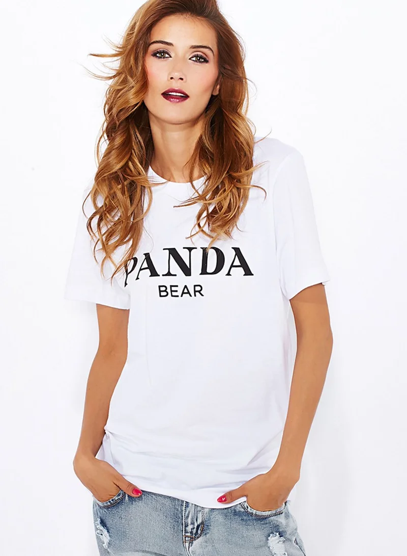 Alex & Chloe Panda Bear T-Shirt