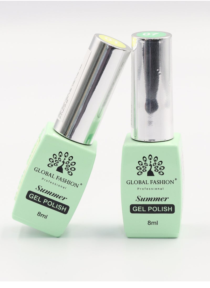 GLOBAL FASHION - Gel Polish Summer/Spring 8ml, 26 - Image 1