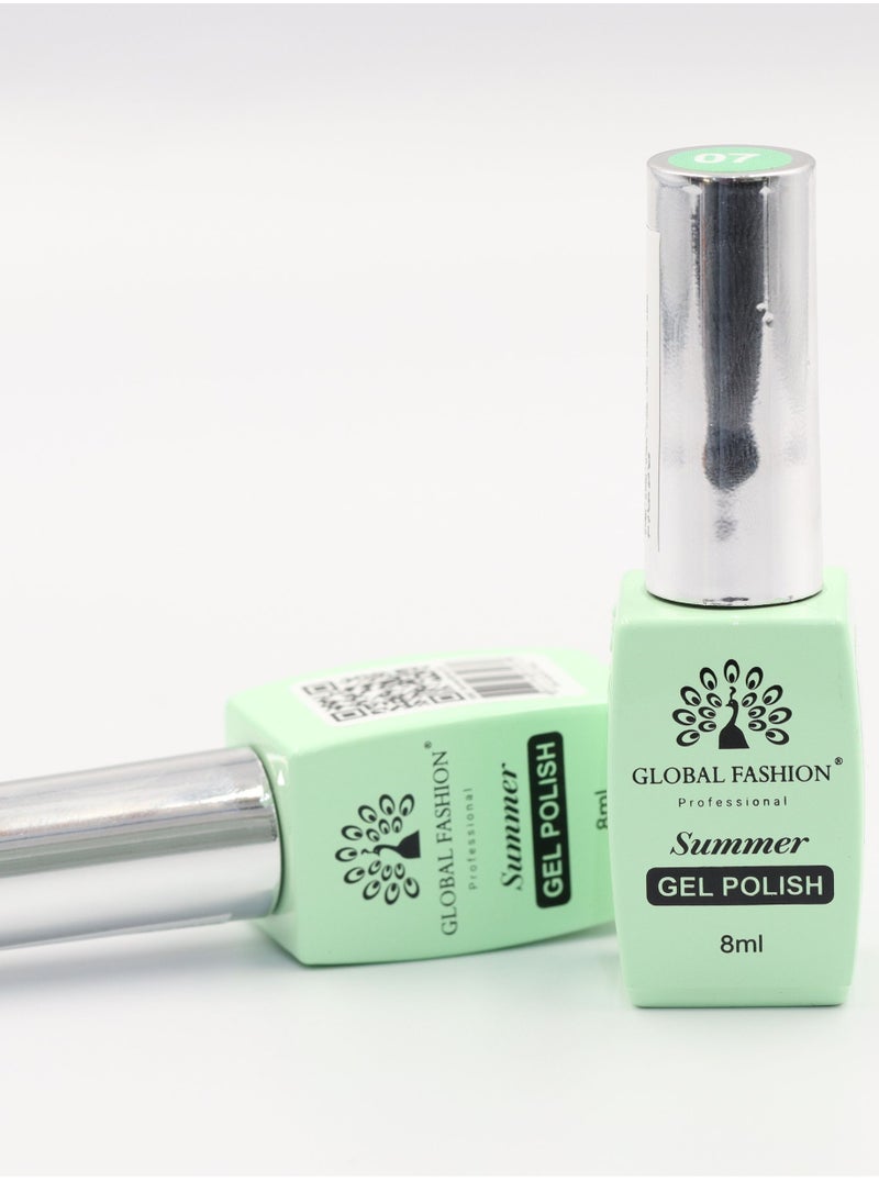 GLOBAL FASHION - Gel Polish Summer/Spring 8ml, 26 - Image 1