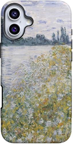 Casely iPhone 16 Plus Case Monets Summer Landscape The Met Museum Bold Protective Design Compatible with MagSafe - Image 1