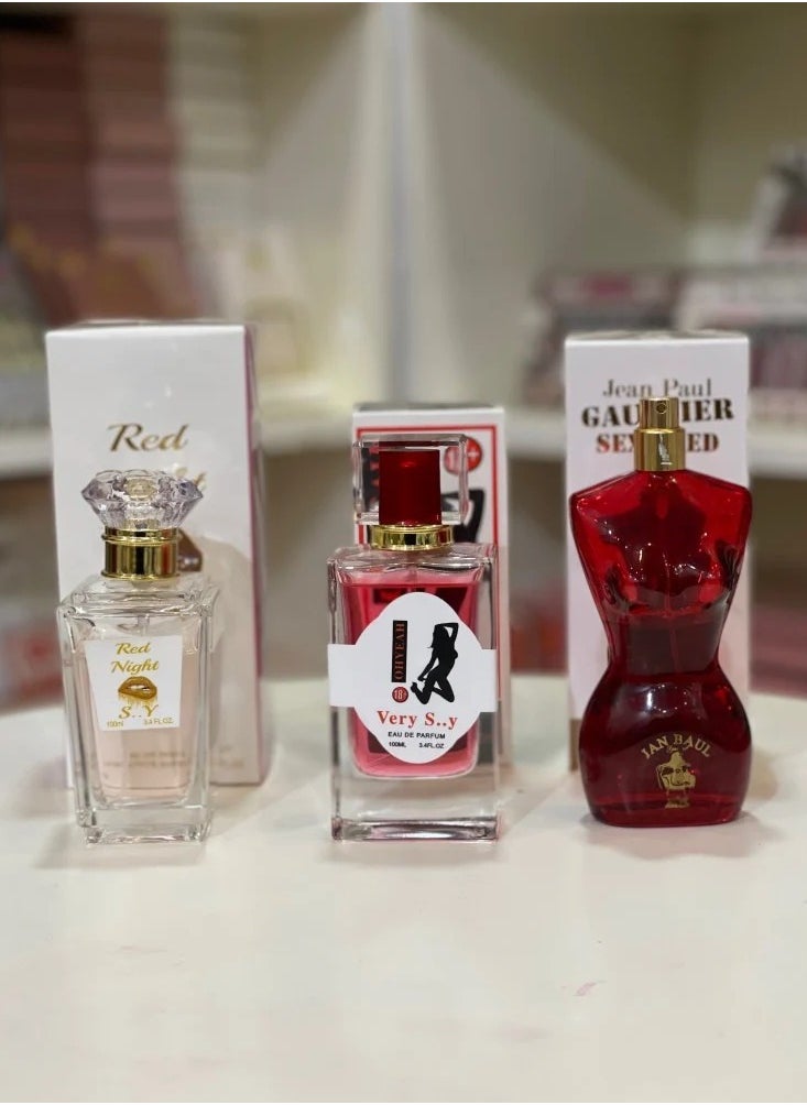 هوت مجموعة 3 عطور فرمونيه اصليه 