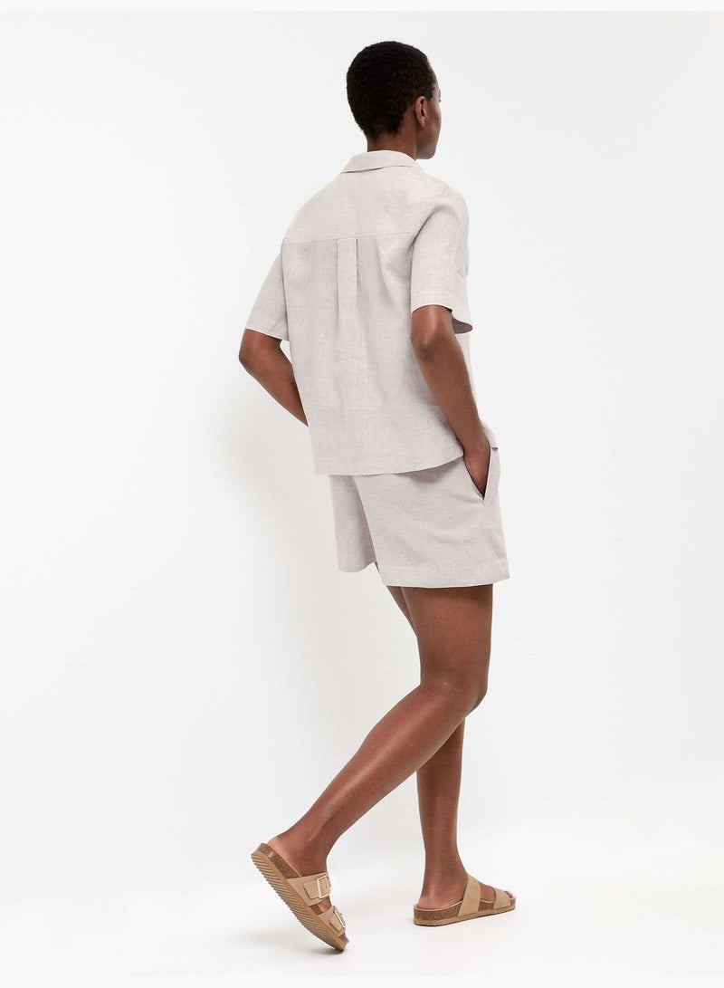 oysho 100% linen shirt - Image 2