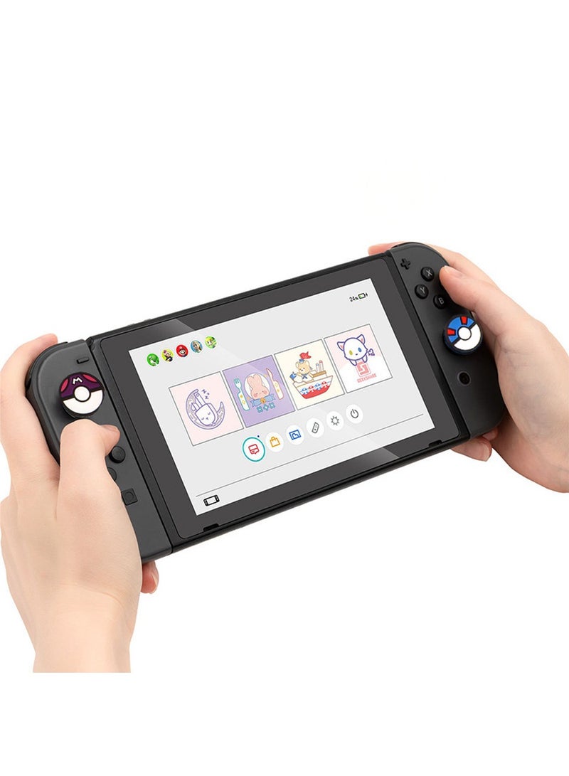 Switch Joystick Caps, Anti-Slip Thumb Grips, Compatible with Nintendo Switch/NS Joy-Con, 4 Pcs Set - Image 4