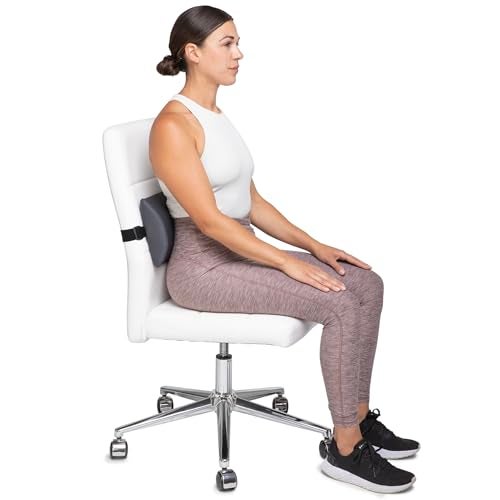 OPTP The Original McKenzie Slimline Lumbar Support – USA-Made Lower Back Support for Office Chair, Car Back Support, and Travel Lumbar Pillow. The Preferred Lumbar Cushion by Physical Therapists. - Image 2