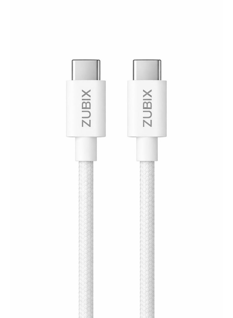 ZUBIX USB C TO USB C FAST CHARGING CABLE - Image 1